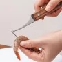 Универсальный нож для чистки креветок и других морепродуктов, овощей и фруктов | нержавеющая сталь